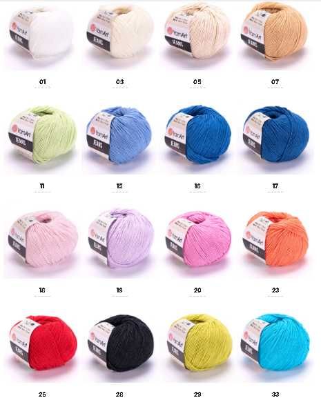 Пряжа для в'язання Yarnart Jeans