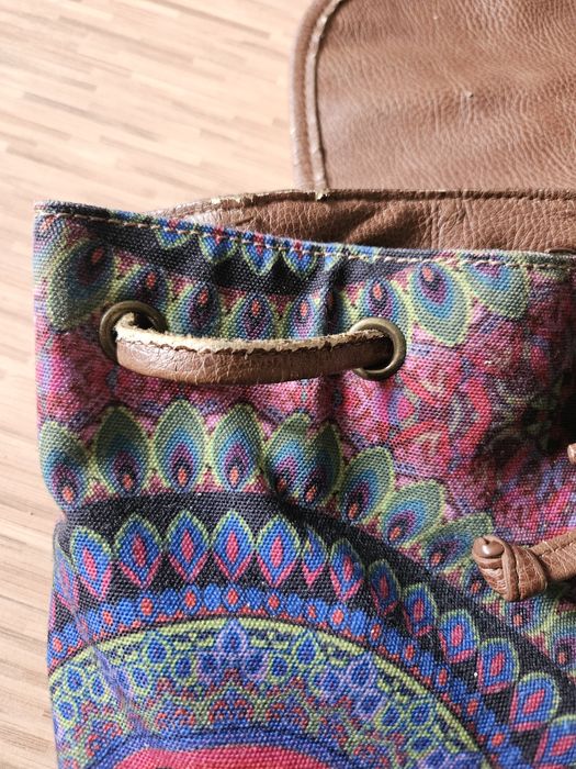 Plecak desigual damski kwiaty kolorowy