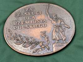 Medal pamiątkowy Za Zasługi dla Rzemiosła Polskiego  Projekt i Wykonan