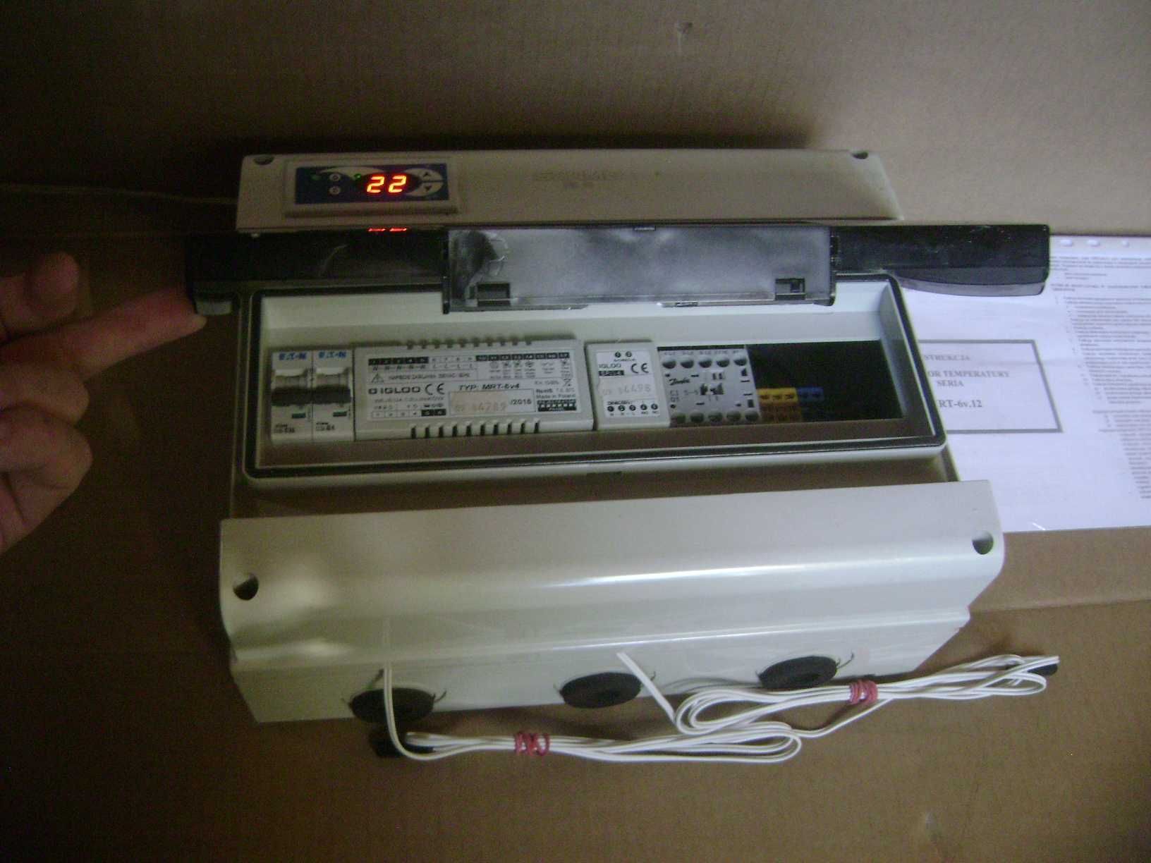 sterownik do chłodni, mroźni, regulator temperatury
