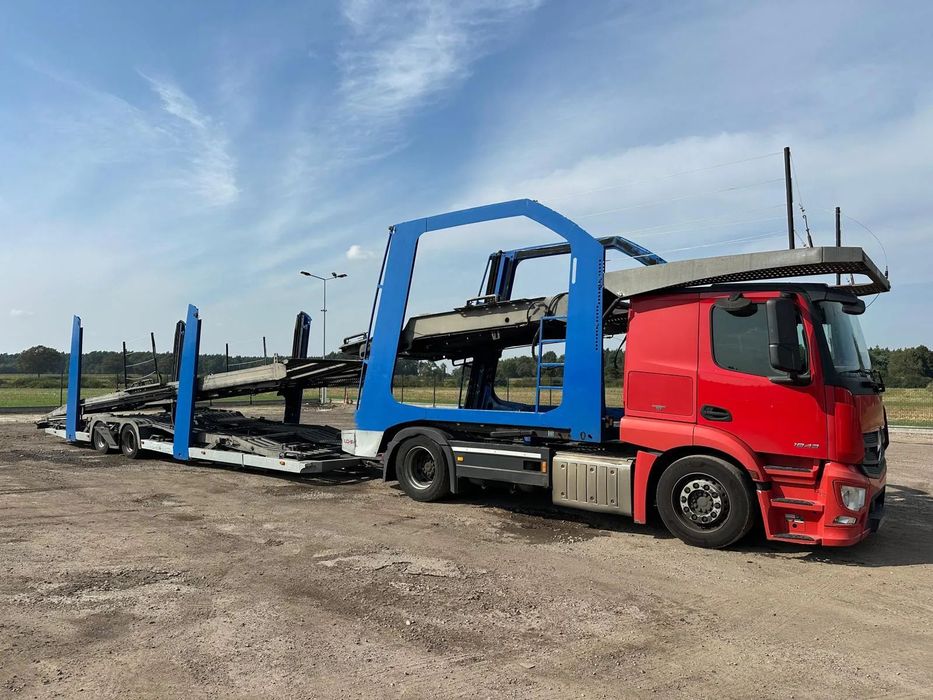 Mercedes-Benz ACTROS  Mercedes-Benz Actros Euro 6 Lohr 1,23 EVO Ocynk Autotransporter VDI