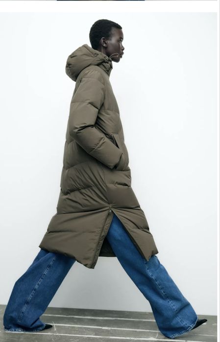 Пуховик Zara оригінал XS, S, L