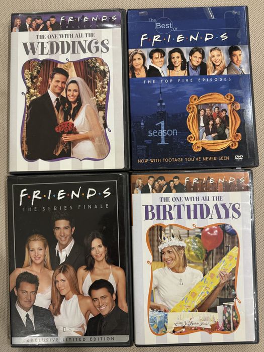 DVD диски Friends 4 шт.