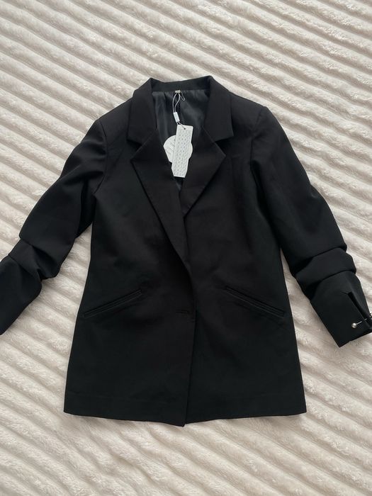 Жакет жіночий чорний сірий