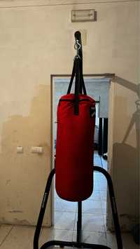 Bundle saco de boxe mais suporte de chão outshock