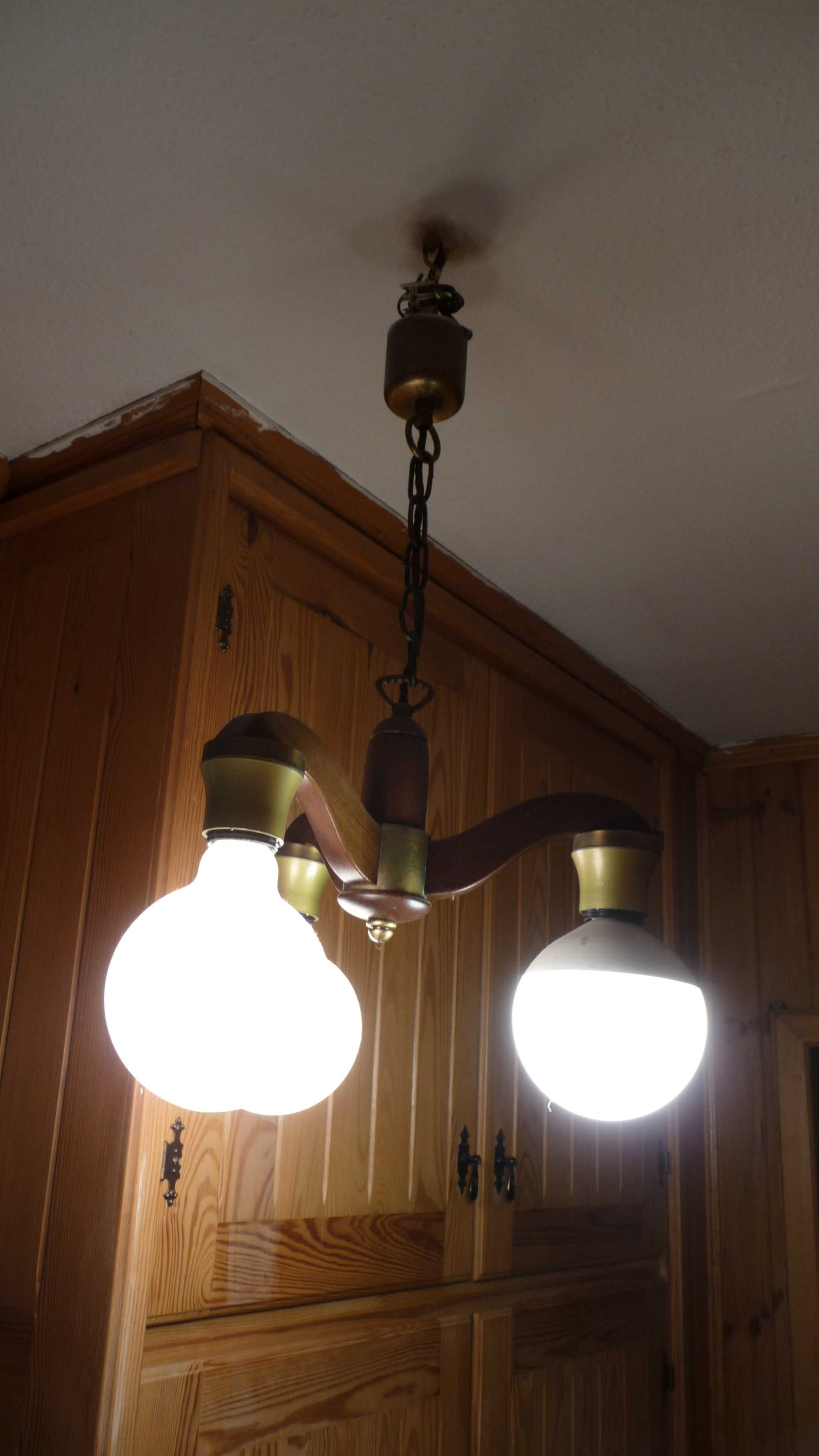 lampa wisząca 3 żarówki