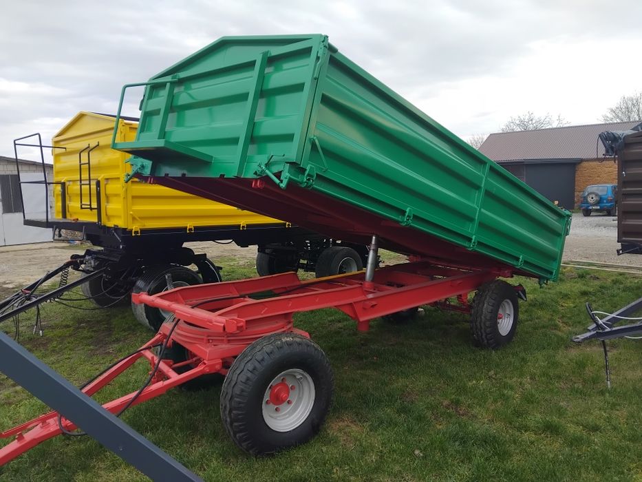 Przyczepa 3 stronny wywrotka autosan d47 d55 krone 6 ton
