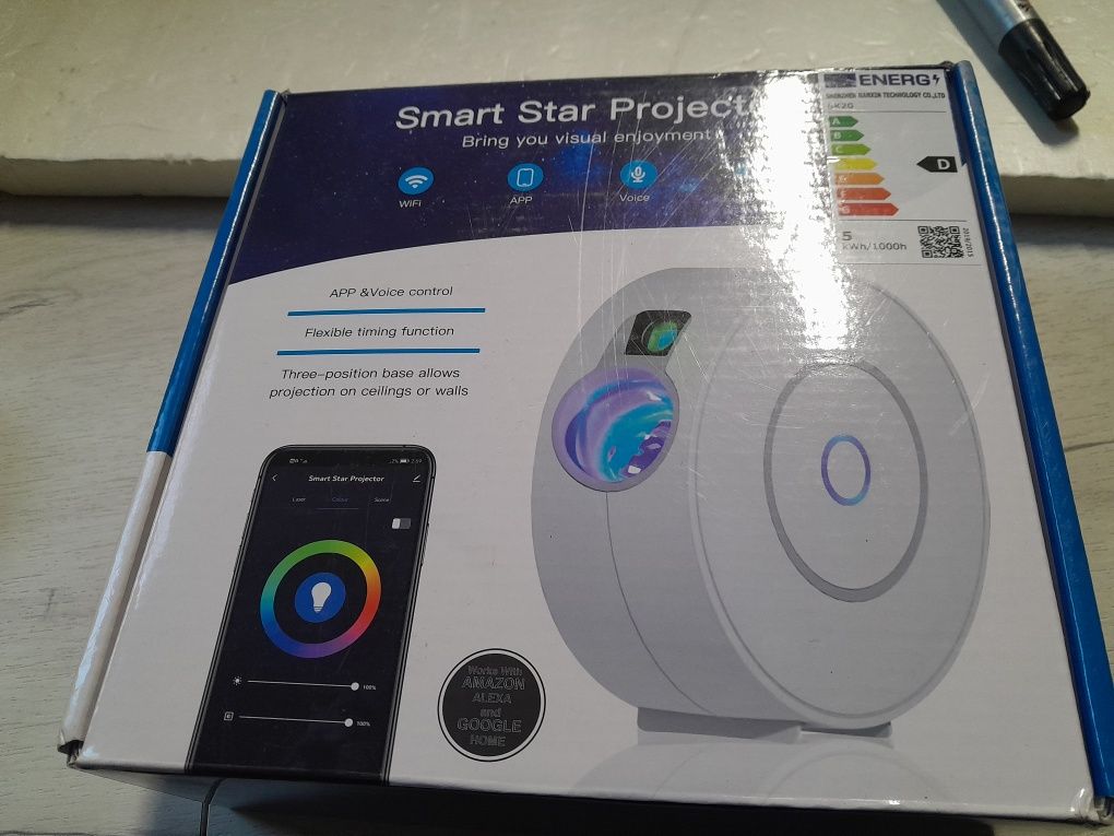 Projektor gwiazd dla dzieci smart sk20 led