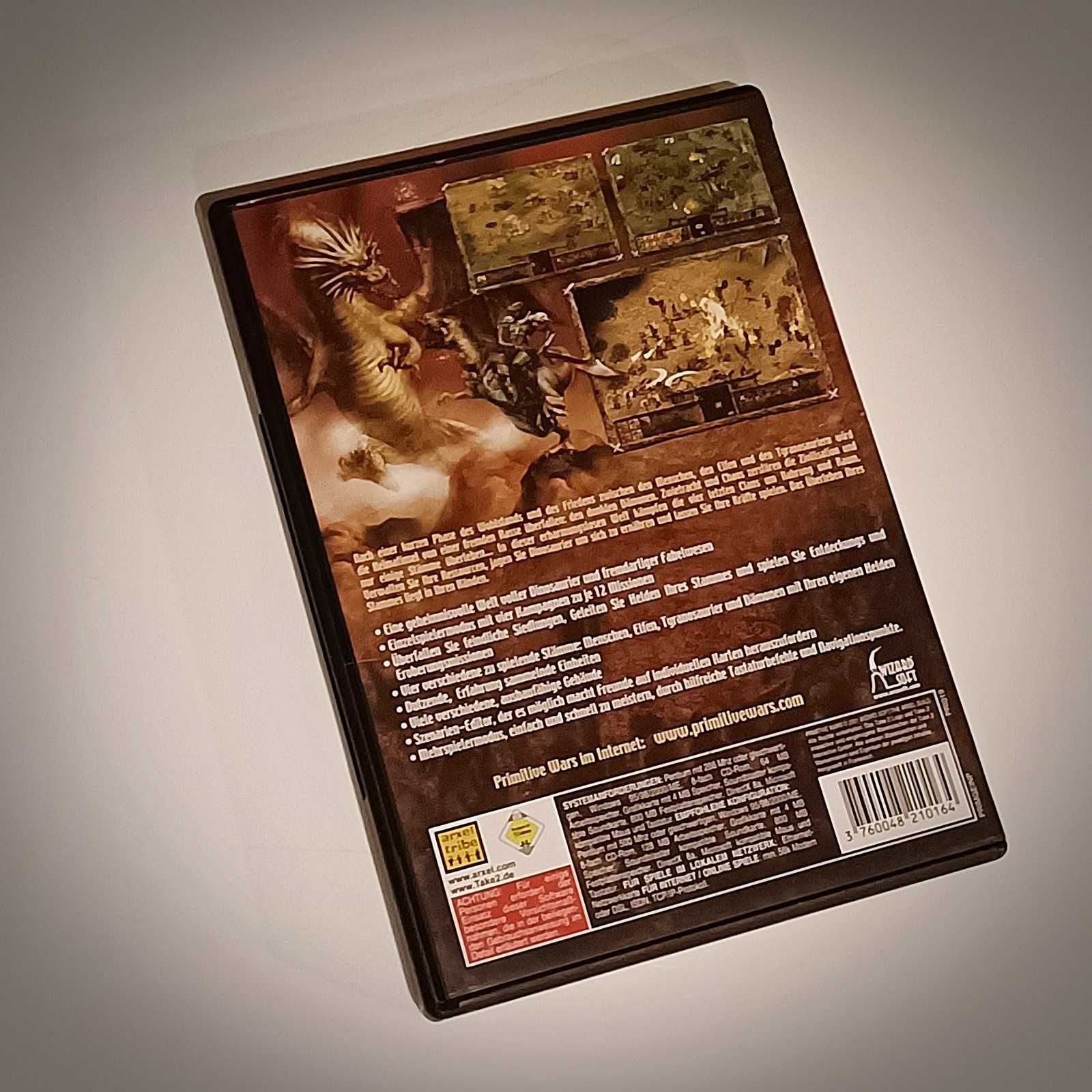 Primitive Wars Jurassic Era PC wydanie niemieckie GRA TESTOWANA Unikat