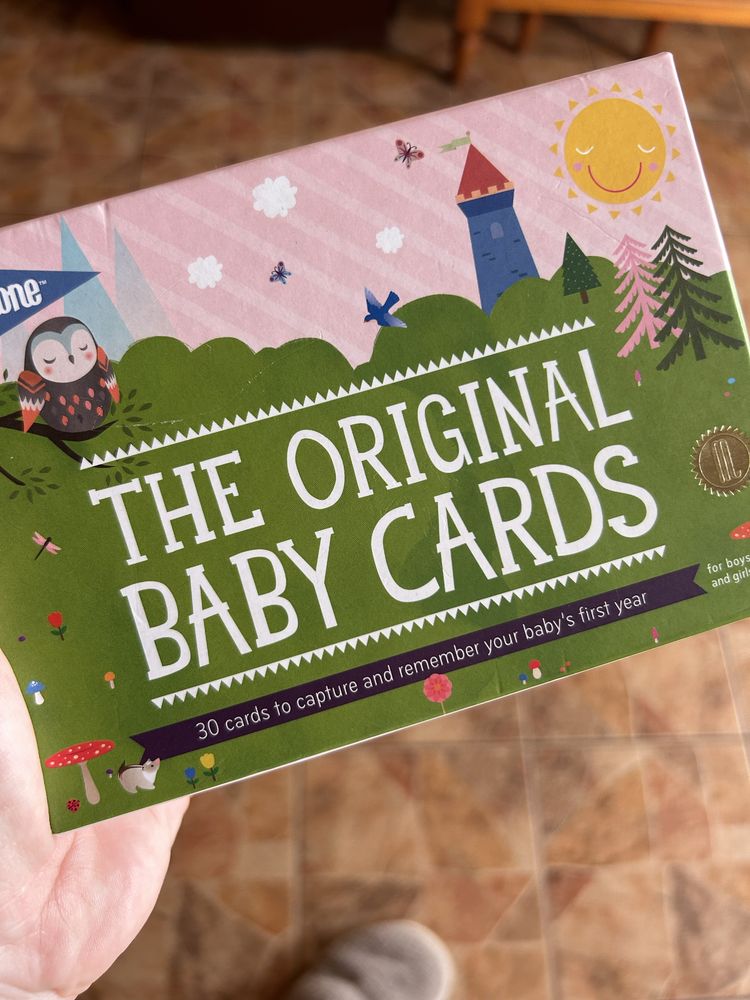 Картки для фотосесіі малюка / Картки для фото новонародженого