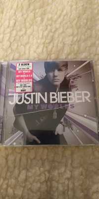 2 płyty CD Justin Bieber My world 1,0 i My world 2,0 cd