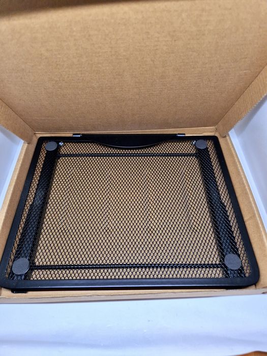 Siatka metalowa pulpit na tablet, laptopa  antypoślizgowy przenośny re