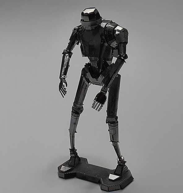 Metalowe Puzzle 3D - Model Star Wars: robot K-2SO