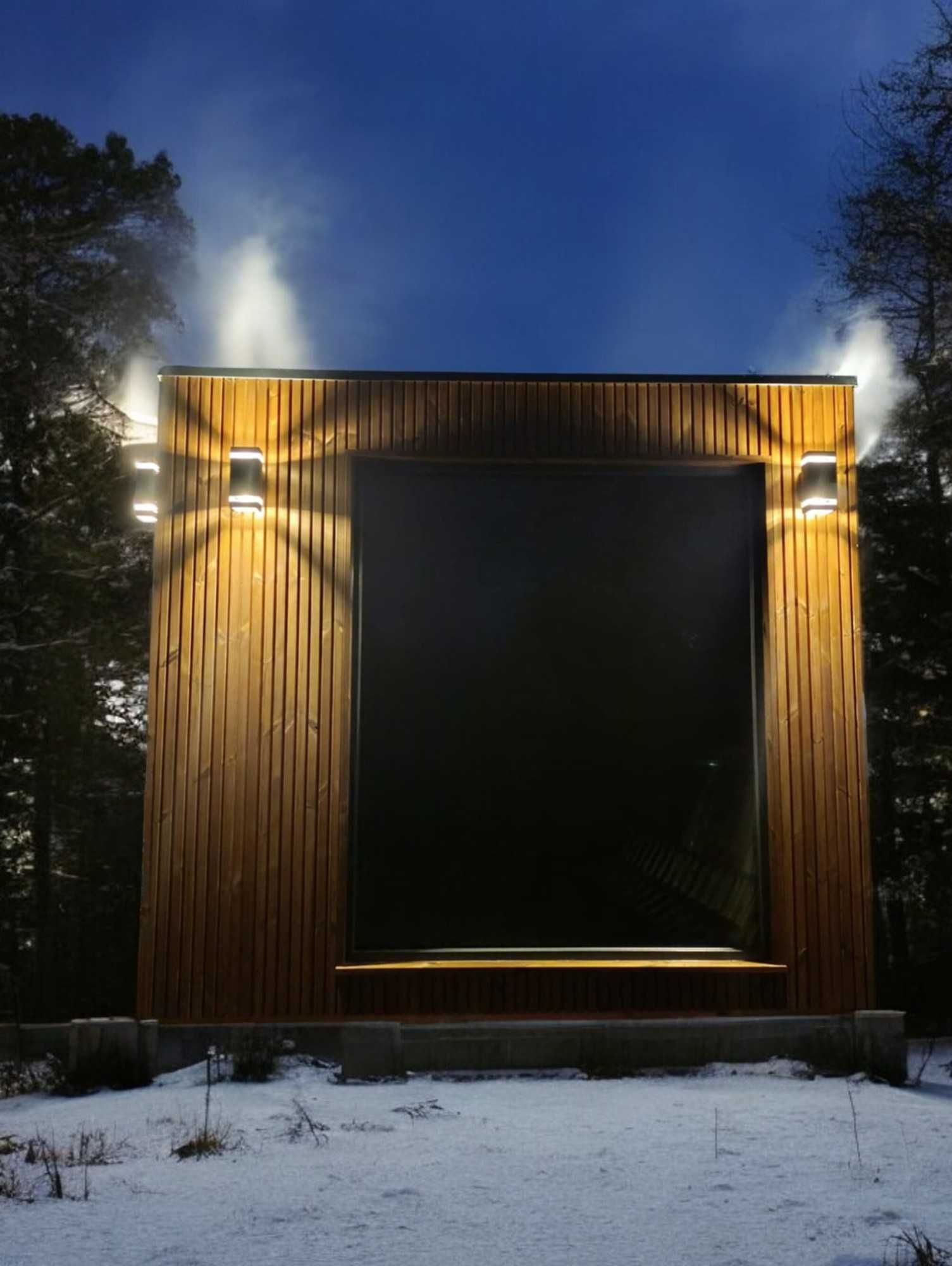 Sauna Ogrodowa LUX z przebieralnią