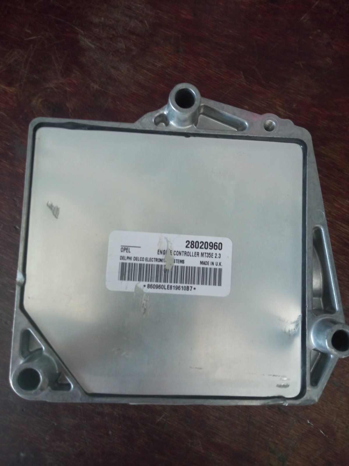 ЭБУ Opel astra 1,6