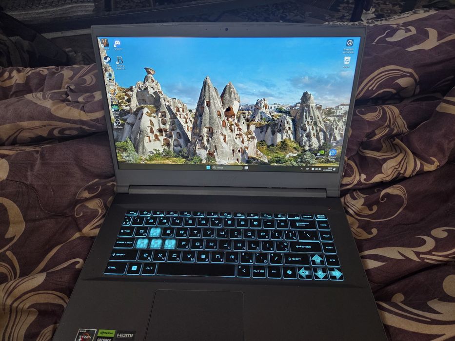 MSI Thin ноутбук A15 B7VE (B7VE-417XUA) Cosmos Gray