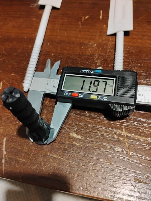 Wspornik hak uchwyt do grzejnika aluminium Kołek fi-12mm, dł 175/215mm