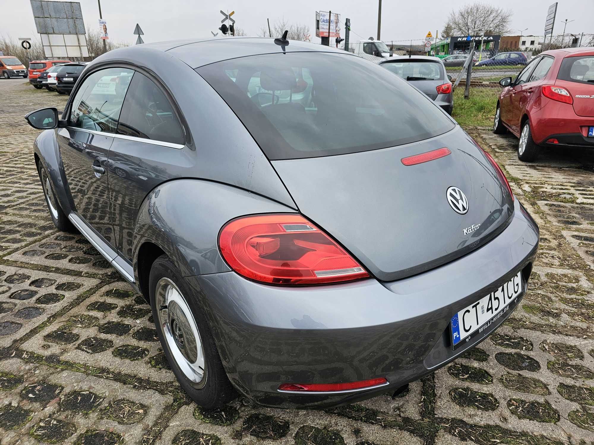 VW THE BEETLE 2012 rok 1,6 TDI 105 kM 2xKLIMATRONIC 198200 km zarejest