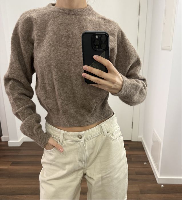 Светр натуральна шерсть Zara новий