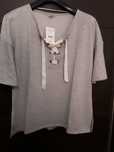 Blusa tamanho S equivale a um L
