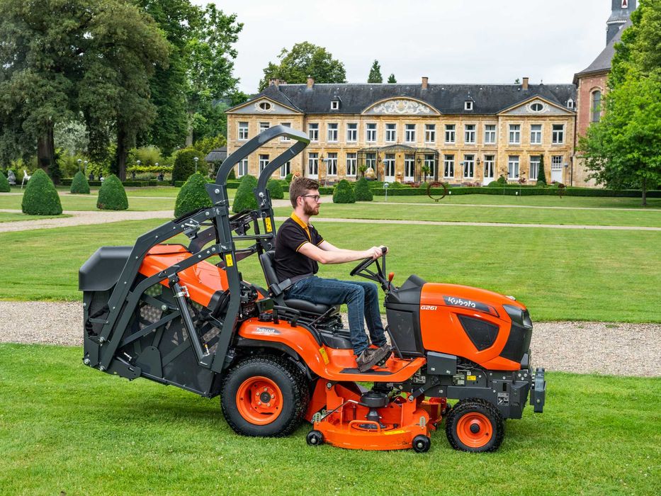Kosiarka Kubota G261-HD – wysoki wysyp, Dostępny od ręki! Śląsk