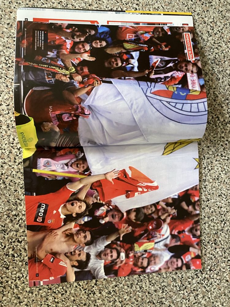 "Livro Oficial do Benfica 2012/2013 - Coleção e Paixão"