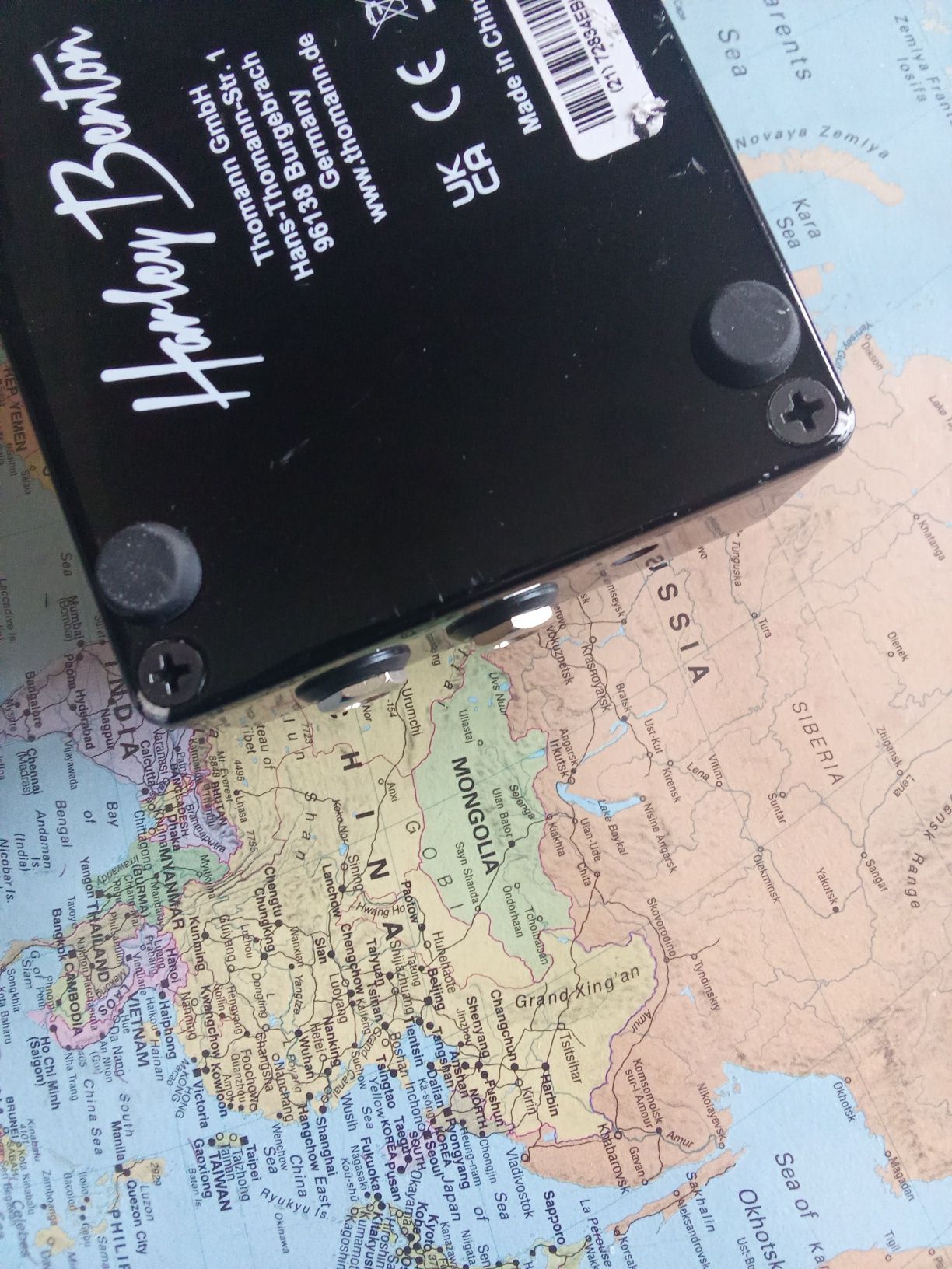 Harley Benton Acoustic Reverb preamp akustyczny z DI jak sansamp para