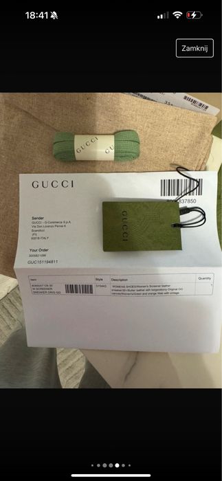 Sneakesy Gucci Orig GG