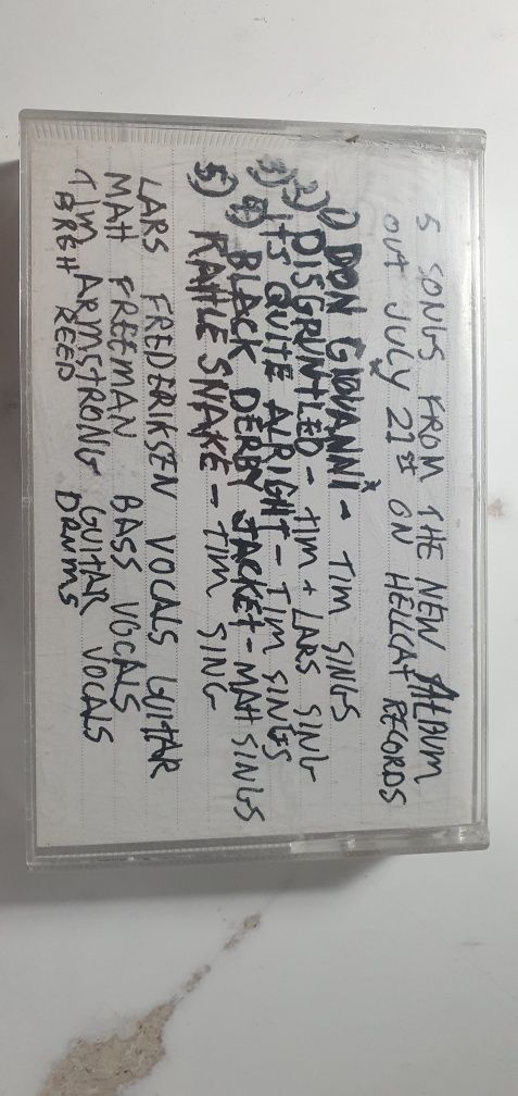 K7 Rancid / warped tour 99