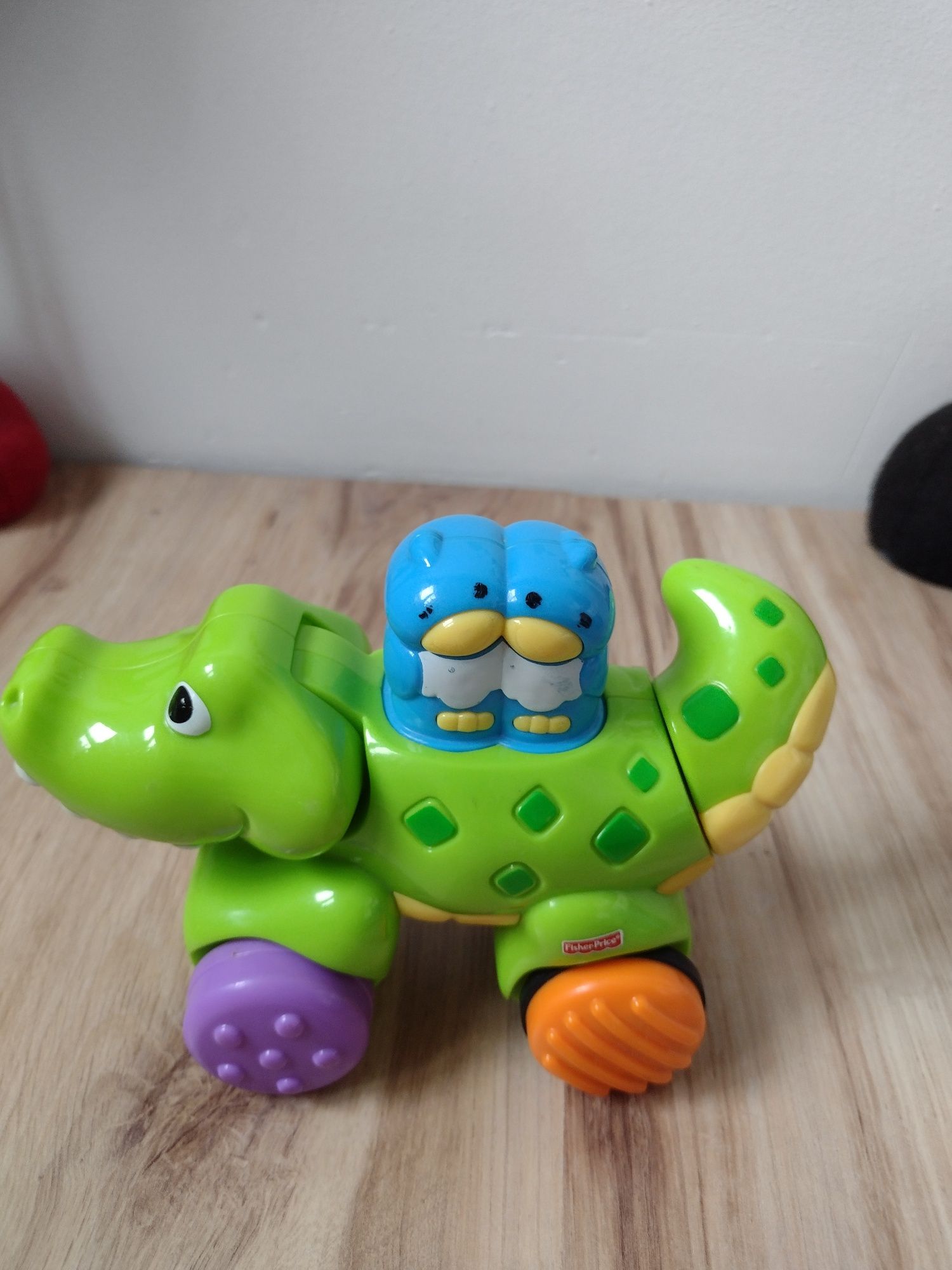 Fisher Price krokodyl tygrys