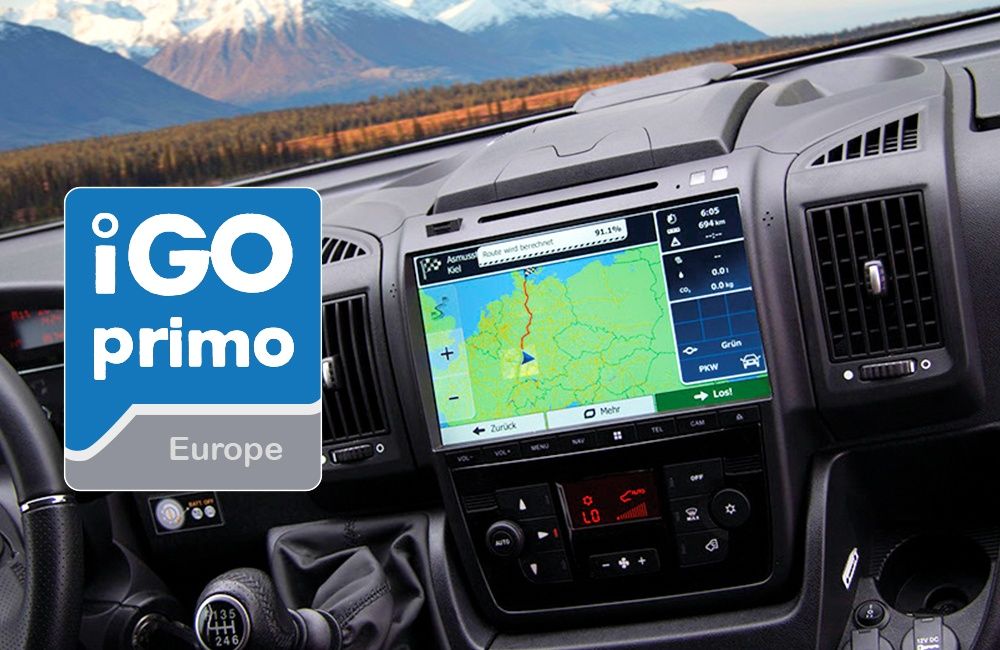 iGO Primo Camião Truck 2025 - atualização mapas Gps