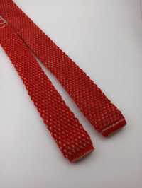 Czerwony krawat knit dziecięcy rozmiar dla dziecka