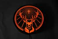 Reklama LED, Logo JAGERMEISTER, Szyld do baru, PRODUCENT, Neony LED