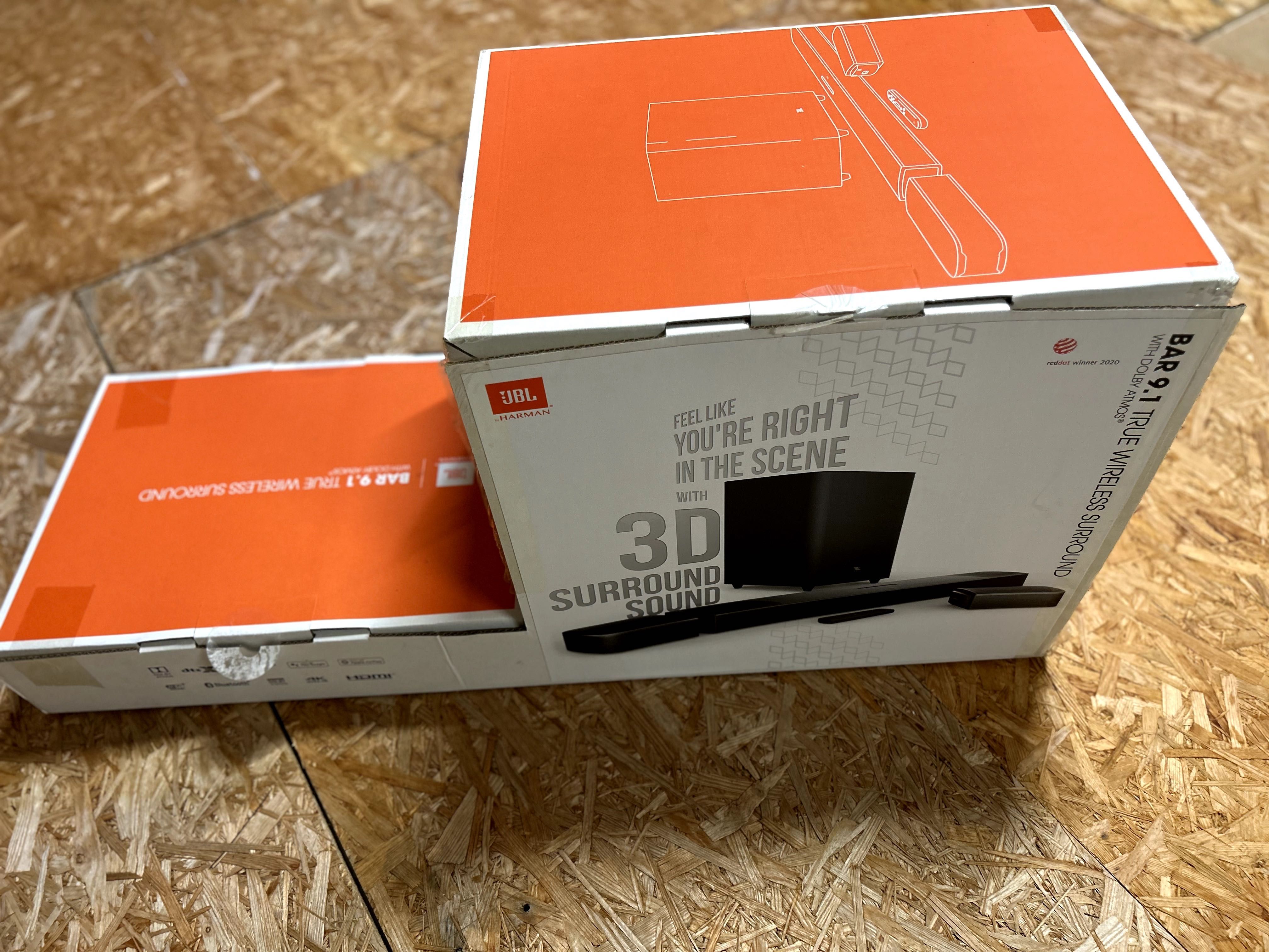 Soundbar JBL Bar 9.1 – Dolby Atmos, bezprzewodowe głośniki, subwoofer