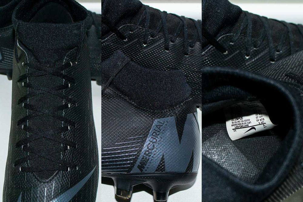 ‼️буци півпрофесійні Nike MERCURIAL superfly6 ah7362-001 38 р оригінал
