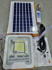 Lampa solarna VÖGLER GmBh 50W neutral, sensor zmierzchu