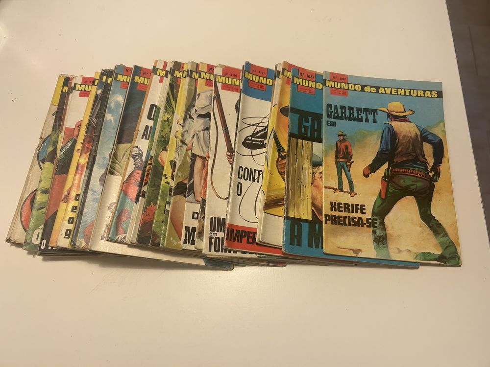 Mundo de Aventuras 1.ª série 1959-73 banda desenhada