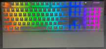 SPC GEAR GK650K Omnis Kailh Blue RGB Onyx White Pudding Edition