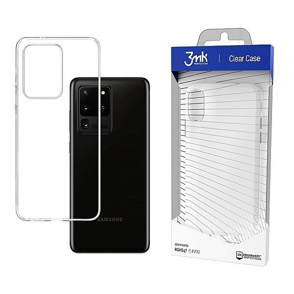 Etui 3mk Clear Case na Samsung Galaxy S20 Ultra 5g - przezroczyste