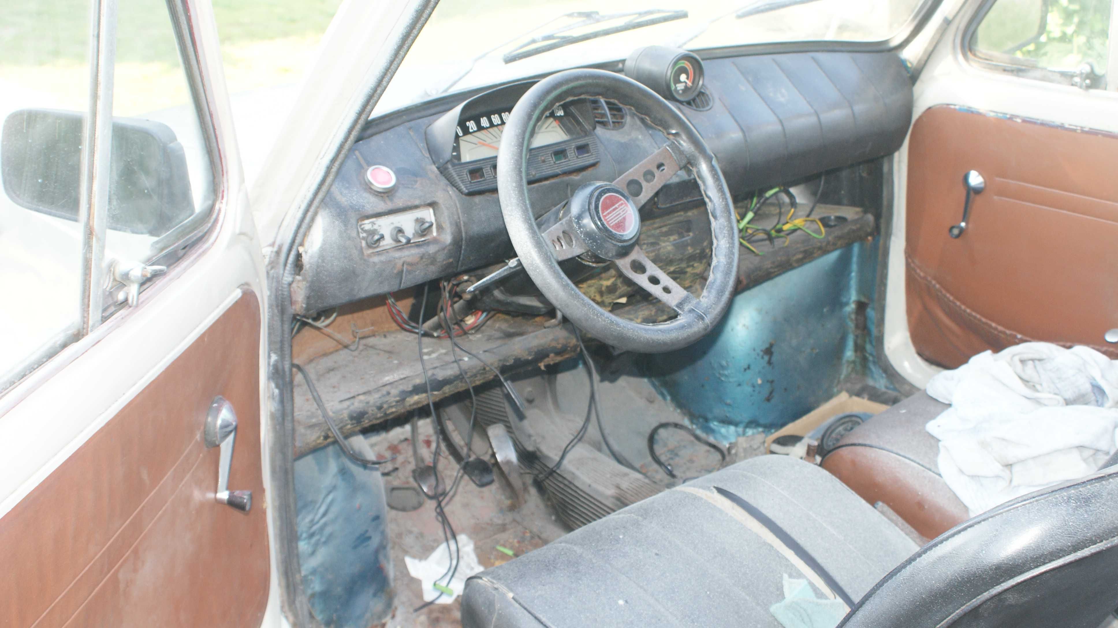 Fiat 850 nie seat