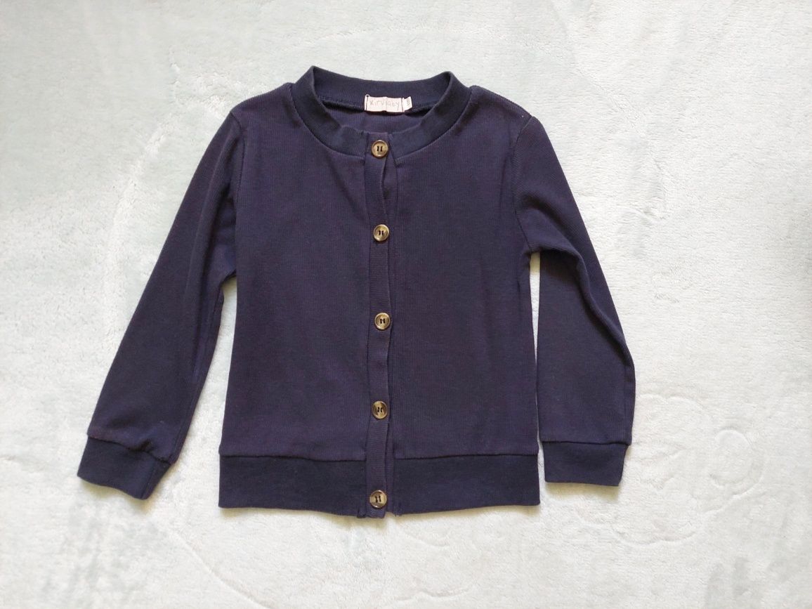 Elegancki sweter rozpinany r.104