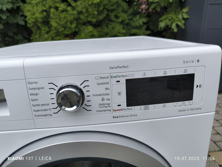 Пральна машина Bosch 8 Series 9 кг,  VarioPerfect
