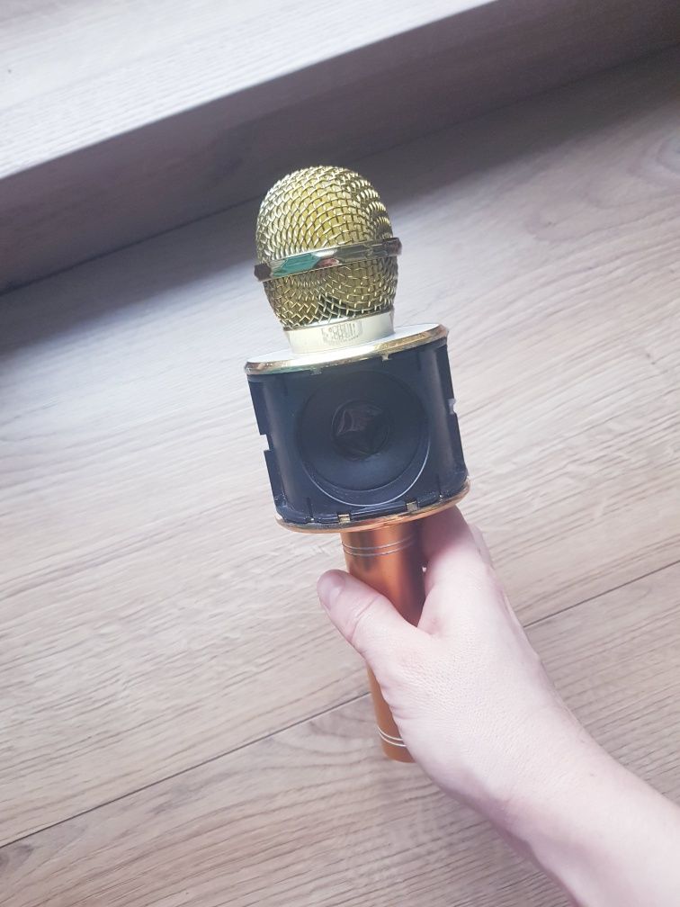Mikrofon Bezprzewodowy Karaoke Głośnik Bluetooth