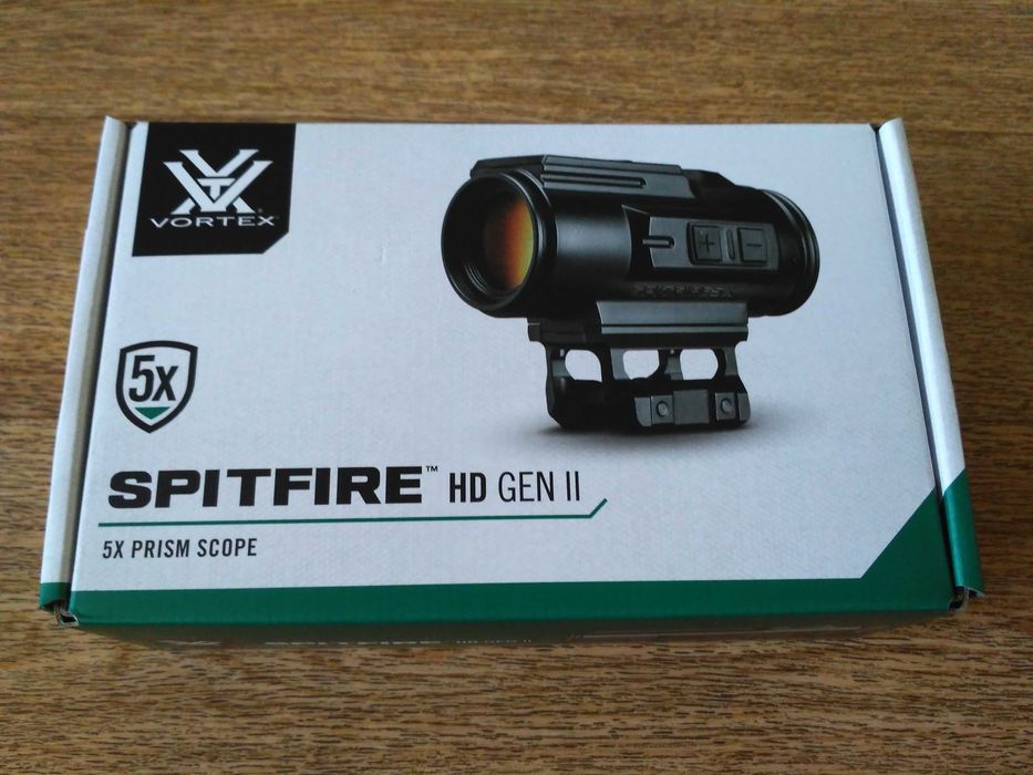Приціл коліматорний Vortex Spitfire HD Gen II 5x Prism II Scope