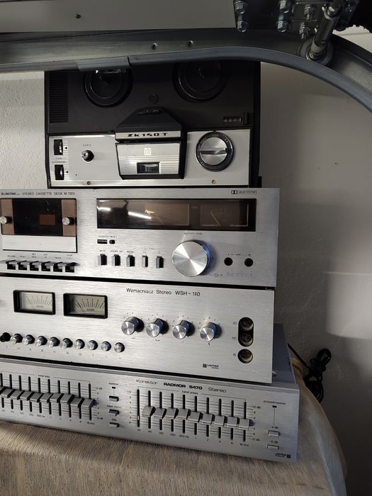 Unitra Radomor deck magnetofon korektor wzmacniacz