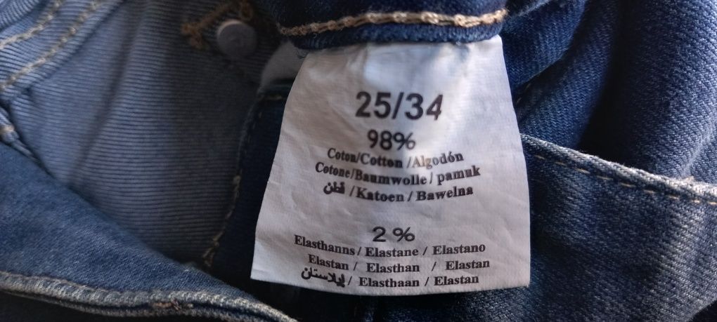 Jeans de ganga, tamanho 34 7€