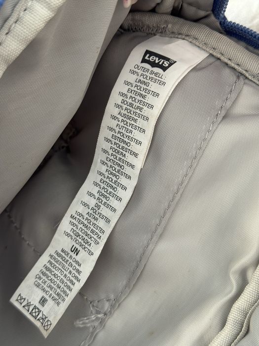 Бананка Levis, поясна сумка Levis, сумка через плече Levis, синя