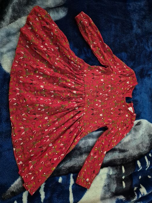 Sukienka świąteczna 92