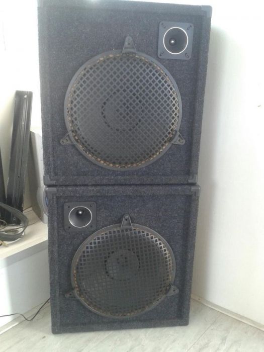 Odsluchy estradowe Tonsil 12" monitory 50 Wat 4 ohm kolumny glosniki