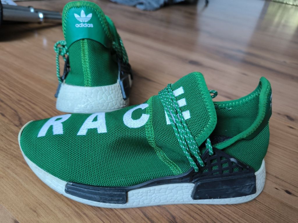 Adidas Pharrell Williams Human Race NMD R1 Green 44 zielone buty